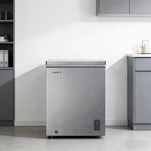 Congélateur <span class=keywords><strong>coffre</strong></span> électrique Frestec <span class=keywords><strong>100L</strong></span>, congélateur profond à température unique pour usage domestique et hôtelier, 220V - Product Image 1