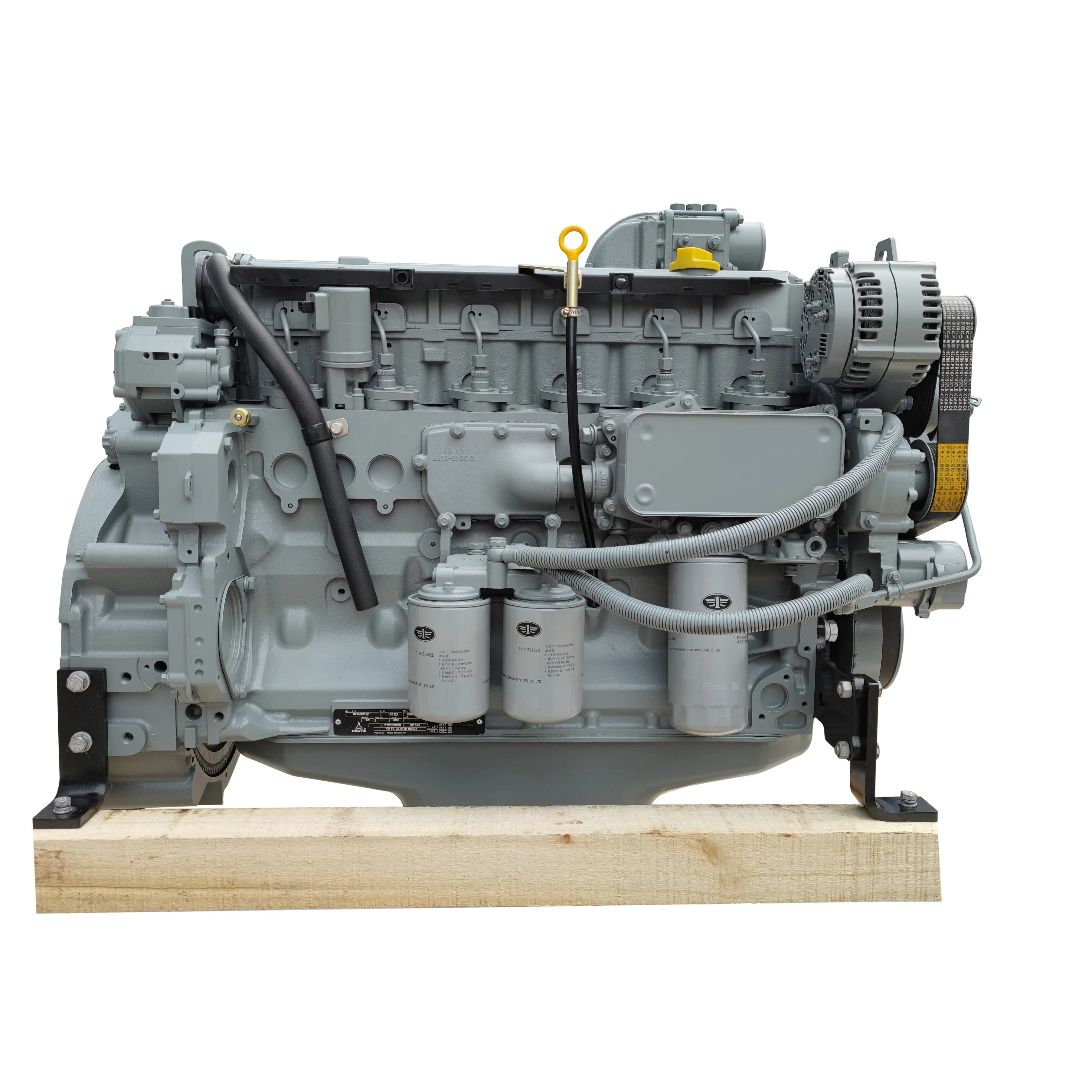 En stock Deutz 100-200Kw motor diésel BF6M2012C usado para máquinas de construcción