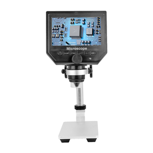 G600 kính hiển vi 4.3 inch <span class=keywords><strong>HD</strong></span> LCD hiển thị 16 ngôn ngữ 1-600X liên tục khuếch đại hệ thống USB giao diện điện kính hiển vi - Product Image 3