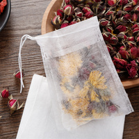 Papier filtre à thé écologique biodégradable compostable en amidon de maïs 8*10cm, sachet à thé biodégradable, emballage de thé biodégradable