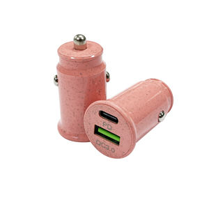 ที่ชาร์จใน<span class=keywords><strong>รถ</strong></span>ยนต์แบบ USB กำลังไฟ 30W รองรับ PD 3.0 ผลิตจากวัสดุหลอด<span class=keywords><strong>ดู</strong></span>ดสีสันสดใส เป็นมิตรต่อสิ่งแวดล้อม ได้รับการรับรองมาตรฐาน CE สำหรับโทรศัพท์มือถือและอุปกรณ์ GPS - Product Image 3
