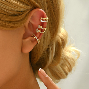 Boucles d'oreilles <span class=keywords><strong>criollos</strong></span> 2025 tendance en gros-clips Coeur y Accessoires oreilleres - Product Image 1