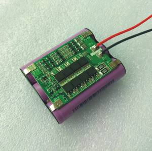 Placa de control de carga y descarga de baterías de iones de litio (Li-ion) BMS 3S 11.1V 12.6V 40A para baterías ternarias NMC de 3.7V con puerto único y dividido A648 - Product Image 3