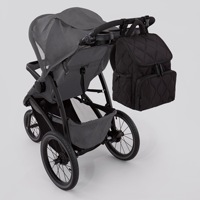 Wasserdichter Nylon-Rucksack mit Isolierfach Wickelunterlage Schnullertasche Leichter Damen-Mama-Rucksack
