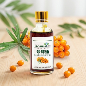Fornitura all'Ingrosso di Olio Essenziale di Estratto di Semi di Olivello Spinoso 100% Puro Pressato <span class=keywords><strong>a</strong></span> <span class=keywords><strong>Freddo</strong></span> per la Cura della Salute - Product Image 1