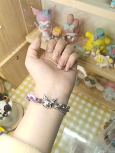 Cadena Acrílica de Diseño Original, Cadena de Acero de Titanio, Joyería Moderna Unisex, Gatito/<span class=keywords><strong>Snoopy</strong></span>/Personaje Animado, Regalo de Cumpleaños - Product Image 4