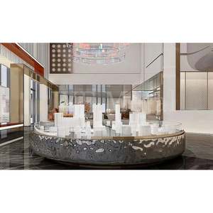 Barra de Bar Personalizada EX965 de Acero Inoxidable Resistente con Iluminación LED, Diseño Art Deco, Impermeable, para Uso en Exteriores, para Discotecas Comerciales - Product Image 6