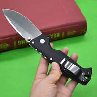 Poignée en fibre de verre en nylon D2 lame Camping survie couteaux de chasse lame pliante couteau de poche couteau tactique