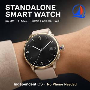 <span class=keywords><strong>Montre</strong></span> <span class=keywords><strong>connectée</strong></span> 5G autonome personnalisée OEM pour femmes avec caméra rotative et stockage 3+32 Go, <span class=keywords><strong>montre</strong></span> Android indépendante pour la vente en gros - Product Image 1