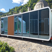 Appartement de Luxe Intelligent Apple House : Conteneur Modulaire Préfabriqué en Acier avec Panneaux Sandwich pour Maison, Bureau et Hôtel