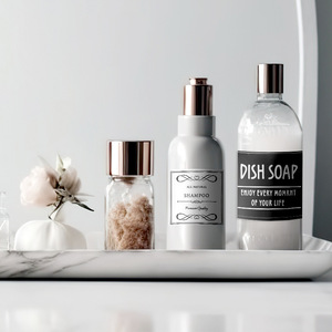 Hot bán CuộN dính giấy vàng dập ô liu in ấn tùy chỉnh in nhãn cho chai dầu thiết yếu - Product Image 6