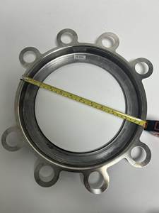 Accessoires d'extérieur de voiture Chrome 22.5 inch Wheel Center Hub Cup Center Cap For Scania Truck Aluminum Steel Axle Cover - Product Image 3