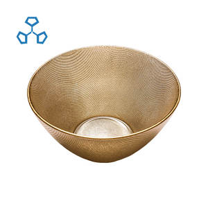 <span class=keywords><strong>Assiettes</strong></span> de fête dorées à motif feuille d'or, <span class=keywords><strong>assiettes</strong></span> de présentation dorées, <span class=keywords><strong>verres</strong></span> pour lieux de réception de mariage, 13 pouces – Ventes Flash - Product Image 5