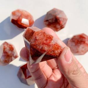 Torre de Cuarzo Rojo Fuego Natural al por Mayor, Artesanía Tallada Ecológica para Sanación, Gema de Feng Shui, Regalo para el Hogar - Product Image 6