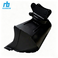 Bucket Excavator RB Rotary Tilt Grading dengan Rotasi 360 Derajat untuk Pengerjaan Lereng