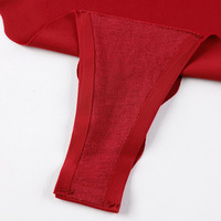HD058 Sous-vêtements féminins respirants, écologiques, sans couture, sexy, en nylon/polyester, taille plus, confortables, string