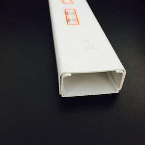 Venta al por mayor de vinilo de PVC sólido cubierta de cable de canal de pared de plástico - Product Image 6