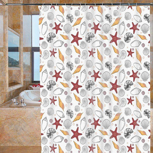 <strong>Cheap</strong> Wholesale Custom Design Printed PEVA Waterpoof <strong>Shower</strong> <strong>Curtain</strong> for Bathroom - Product Image 1