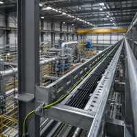 Elektrisches Erdungskabel Grün-Gelb Einadrig Kupfer V90 PVC 600/1000V