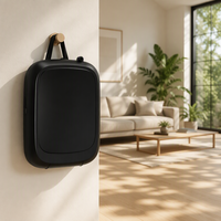 Diffuseur d'huiles essentielles PP avec couverture de 500 m², consommation d'huile de 3 ml/h, fixation murale/sur table