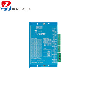 محرك خطوي ثنائي الطور HB860MC بشاشة رقمية 86 ونظام تحكم مغلق مع معالج إشارات رقمية 32 بت وتحكم متجهي، يعمل بجهد 24-110 فولت تيار مستمر/24-80 فولت تيار متردد، بقدرة 900 واط و51200 دورة في الدقيقة - Product Image 1