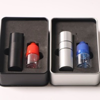 Tampons de balle de golf en aluminium, corps de tampon argent noir rouge dia.11 mm