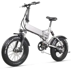 OEM 고품질 내구성 다양한 48v 리튬 배터리 지방 타이어 전기 자전거 aptacereale 장거리 접이식 ebike