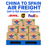 Transitaire Aérien Chine SA/AE/Ukraine/US/France DAP Expédition FBA Amazon DHL UPS FedEx Express Expédition de Marchandises Générales et Spéciales