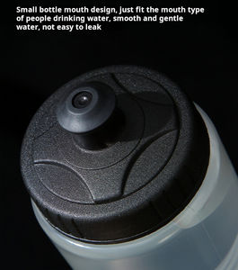 Botella de Agua Deportiva DD2570 con Logotipo Personalizado, 750 ml, Antiderrames, Transparente, Fácil de Apretar, Tapa Segura para Hervir Agua, para Ciclismo - Product Image 5