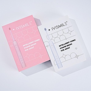 <span class=keywords><strong>Brosse</strong></span> à dents électrique portable à haute vibration avec étanchéité IPX7 et 3 modes de blanchiment des dents - Product Image 5