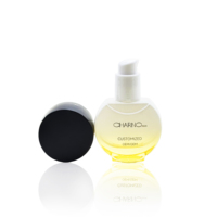Nouvelle conception personnalisée, flacon pompe en verre de luxe pour sérum cosmétique, flacon de fond de teint, emballage vide pour lotion et sérum de soin de la peau, 30 ml