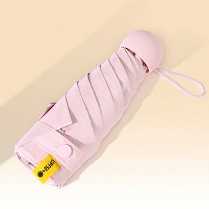 Promozione Logo personalizzato stampa all'ingrosso promozionale a buon mercato 5 pieghevole Mini ombrello tascabile Adertised ombrelli di marca - Product Image 6