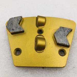 Outil diamant en forme d'éventail deux flèches deux PCD pour le meulage du sol en béton - Product Image 2