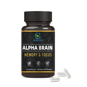 Jiabeikang oem factory mémoire focus améliorer alpha cerveau booster soutien supplément pilules capsules molles