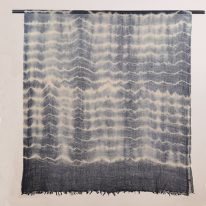 Châle Écharpe Tendance 2026 en Laine Acrylique Polaire Teintée Ombrée, Tissu Vela Cachemire, Dupatta Fantaisie Hiver, Hijabs Turcs pour Femmes Musulmanes - Product Image 3