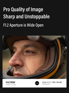 Viltrox 27มม. F1.2 Pro Camera Prime เลนส์ออโต้โฟกัส APS-C รูรับแสงขนาดใหญ่ F1.2 27มม. สำหรับเลนส์ SONY สำหรับ Fuji <span class=keywords><strong>XF</strong></span> สำหรับ Sony E สำหรับ Nikon - Product Image 4