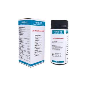 Bandelettes de test urinaire 13 paramètres Golden Supplier URS-13 certifiées CE pour la protéine - Product Image 2