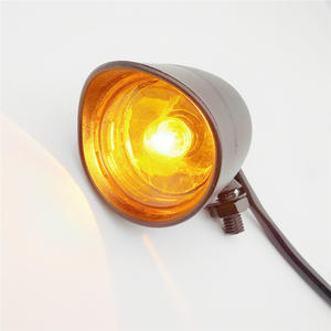 Motorcycle Halogen 12v Turn signal <b>Light</b> Retro Metal Turn Signals Indicator <b>Light</b> Motorcycle,repuestos De Moto - Product Image 4