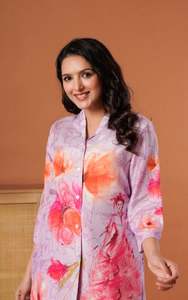 Ensemble coordonné pour un usage quotidien tendance, ensemble coordonné pour les voyages de luxe, ensemble coordonné de fusion ethnique moderne à prix raisonnable - Product Image 3