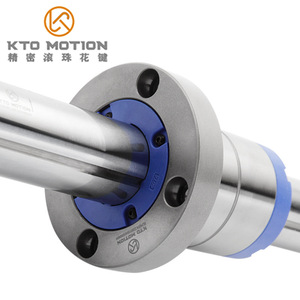 ตลับลูกปืนแบบสไปลน์ Kto Motion Ball ขนาด 50 มม. พร้อมหน้าแปลน P1 ความแม่นยำสูง ชิ้นส่วนนำทางเชิงเส้นความละเอียดสูง - Product Image 1