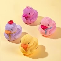 Bombes de bain pétillantes de canard à bulles riches en canard