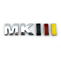 Faites votre propre emblème de voiture personnalisé écologique étanche ABS plastique Chrome emblèmes de voiture Auto Badge autocollant pour carrosserie