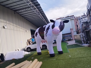 วัวเป่าลมยักษ์ วัวเป่าลมมิลก้า วัวเป่าลมสำหรับการแสดงกลางแจ้ง - Product Image 6