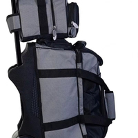 Échantillon Gratuit : Sac de Rangement Tactique Molle Rembourré à Fermeture Éclair, Portable, Simple et Polyvalent pour Casque, Idéal pour l'Airsoft et la Moto