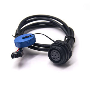 Jelen-conector SP21 de 9 pines a prueba de agua, 9 pines, conector hembra SP2112/S9 a arné<span class=keywords><strong>s</strong></span> de cable, Terminal negro - Product Image 2