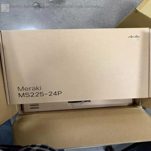 Commutateur Ethernet PoE 24 ports Meraki Ms225-24p-hw, neuf, original, en stock, automatisation industrielle, programmation dédiée aux API - Product Image 1
