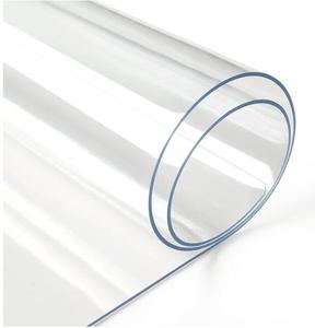 Rollo de fábrica Super Clear16 Mil tela de vinilo <span class=keywords><strong>transparente</strong></span> <span class=keywords><strong>Lona</strong></span> de vidrio de película <span class=keywords><strong>transparente</strong></span> de <span class=keywords><strong>PVC</strong></span> de grado marino para cubierta de tienda - Product Image 2