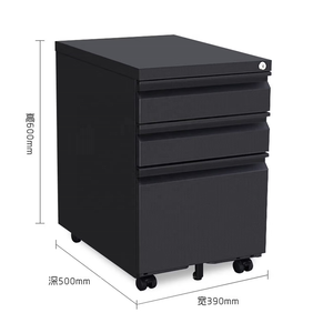 Armoire à <span class=keywords><strong>dossiers</strong></span> <span class=keywords><strong>mobile</strong></span> en métal de haute qualité à 3 tiroirs sous le bureau, design moderne, armoire à <span class=keywords><strong>dossiers</strong></span> <span class=keywords><strong>mobile</strong></span> pour la maison, le bureau, l'école - Product Image 2