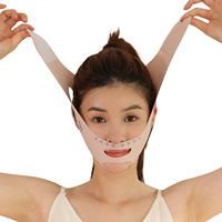 Venda al por Mayor de Vendaje Moldeador Facial de Nailon Presurizado, Lavable y Ecológico, para Levantar la Papada y Esculpir el Rostro, Disponible para Ejercicio en Casa