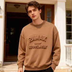 Sudaderas de Algodón de Alta Calidad al por Mayor, Sudadera con Logotipo Personalizado, Sudadera con Cuello Redondo para Hombre, Sudadera con Estampado 3D, Sudadera con Capucha para Invierno - Product Image 3